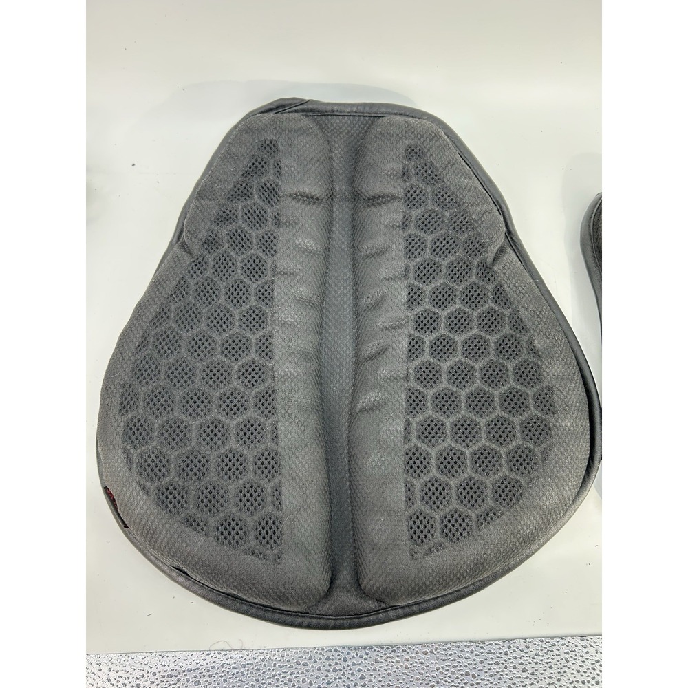 SKYJDM Foldable Motorcycle Gel Seat Cushion Large 3D Honeycomb Structure Shock
